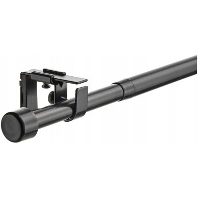 Ikea KOMPLET KARNISZY BEKRAFTA CZARNY 120-210 cm 19 mm Ikea KOMPLET KARNISZY BEKRAFTA CZARNY 120-210 cm 19 mm
