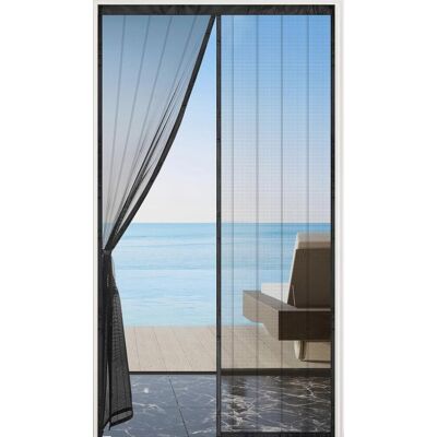 Inny producent MOSKITIERA MAGNETYCZNA 95X210CM ZASŁONA NA DRZWI OKNO SIATKA OCHRONA OWADY Inny producent MOSKITIERA MAGNETYCZNA 95X210CM ZASŁONA NA DRZWI OKNO SIATKA OCHRONA OWADY