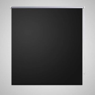 VMP Roleta okienna zaciemniająca czarna 160 x 230 cm VMP Roleta okienna zaciemniająca czarna 160 x 230 cm