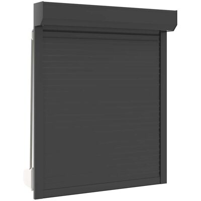 vidaXL Roleta Antracyt 100 x 130 cm Aluminium i poliuretan vidaXL Roleta Antracyt 100 x 130 cm Aluminium i poliuretan