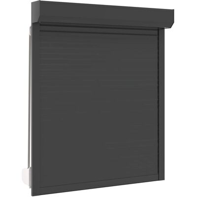 vidaXL Roleta Antracyt 110 x 130 cm Aluminium i poliuretan vidaXL Roleta Antracyt 110 x 130 cm Aluminium i poliuretan