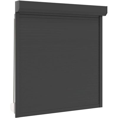 vidaXL Roleta Antracyt 140 x 150 cm Aluminium i poliuretan vidaXL Roleta Antracyt 140 x 150 cm Aluminium i poliuretan