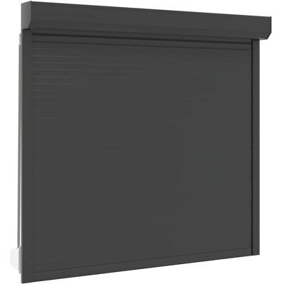 vidaXL Roleta Antracyt 160 x 150 cm Aluminium i poliuretan vidaXL Roleta Antracyt 160 x 150 cm Aluminium i poliuretan