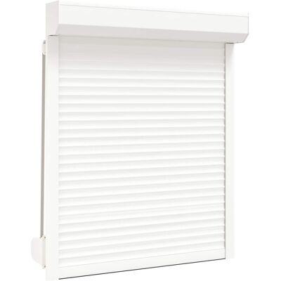 vidaXL Roleta Biały 100 x 130 cm Aluminium i poliuretan vidaXL Roleta Biały 100 x 130 cm Aluminium i poliuretan