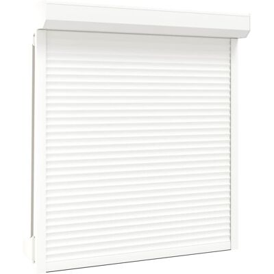 vidaXL Roleta Biały 130 x 140 cm Aluminium i poliuretan vidaXL Roleta Biały 130 x 140 cm Aluminium i poliuretan