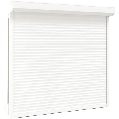 vidaXL Roleta Biały 160 x 150 cm Aluminium i poliuretan vidaXL Roleta Biały 160 x 150 cm Aluminium i poliuretan