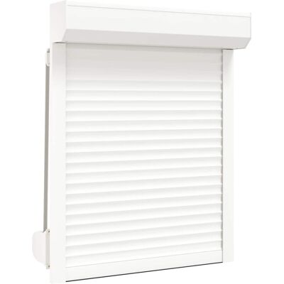 vidaXL Roleta Biały 70 x 100 cm Aluminium i poliuretan vidaXL Roleta Biały 70 x 100 cm Aluminium i poliuretan