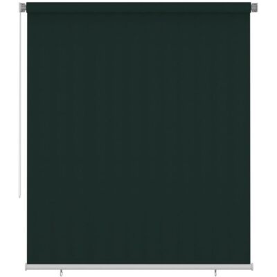vidaXL Roleta zewnętrzna, 200x230 cm, ciemnozielona, HDPE vidaXL Roleta zewnętrzna, 200x230 cm, ciemnozielona, HDPE