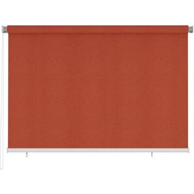 vidaXL Roleta zewnętrzna, 220 x 140 cm, terakota, HDPE vidaXL Roleta zewnętrzna, 220 x 140 cm, terakota, HDPE
