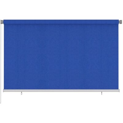 vidaXL Roleta zewnętrzna, 240x140 cm, niebieska, HDPE vidaXL Roleta zewnętrzna, 240x140 cm, niebieska, HDPE