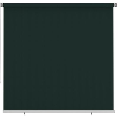 vidaXL Roleta zewnętrzna, 240x230 cm, ciemnozielona, HDPE vidaXL Roleta zewnętrzna, 240x230 cm, ciemnozielona, HDPE