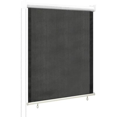 VidaXL roleta zewnętrzna, 80x140 cm, antracytowa VidaXL roleta zewnętrzna, 80x140 cm, antracytowa