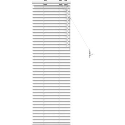 vidaXL Żaluzja wenecka Biały 45 x 130 cm 35 mm vidaXL Żaluzja wenecka Biały 45 x 130 cm 35 mm