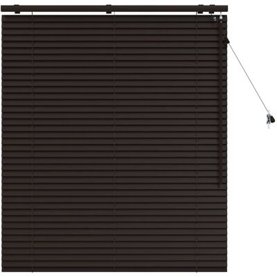 vidaXL Żaluzja wenecka Ciemny brąz 115 x 130 cm 35 mm vidaXL Żaluzja wenecka Ciemny brąz 115 x 130 cm 35 mm