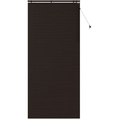 vidaXL Żaluzja wenecka Ciemny brąz 120 x 250 cm 35 mm vidaXL Żaluzja wenecka Ciemny brąz 120 x 250 cm 35 mm