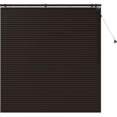 vidaXL Żaluzja wenecka Ciemny brąz 155 x 160 cm 35 mm vidaXL Żaluzja wenecka Ciemny brąz 155 x 160 cm 35 mm
