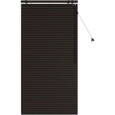 vidaXL Żaluzja wenecka Ciemny brąz 85 x 160 cm 35 mm vidaXL Żaluzja wenecka Ciemny brąz 85 x 160 cm 35 mm