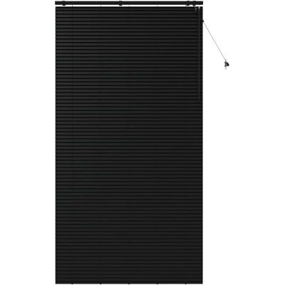 vidaXL Żaluzja wenecka Czarny 140 x 250 cm 35 mm vidaXL Żaluzja wenecka Czarny 140 x 250 cm 35 mm