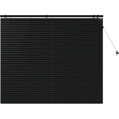 vidaXL Żaluzja wenecka Czarny 145 x 130 cm 35 mm vidaXL Żaluzja wenecka Czarny 145 x 130 cm 35 mm