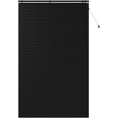 vidaXL Żaluzja wenecka Czarny 160 x 250 cm 35 mm vidaXL Żaluzja wenecka Czarny 160 x 250 cm 35 mm