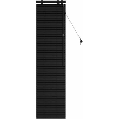 vidaXL Żaluzja wenecka Czarny 50 x 160 cm 35 mm vidaXL Żaluzja wenecka Czarny 50 x 160 cm 35 mm