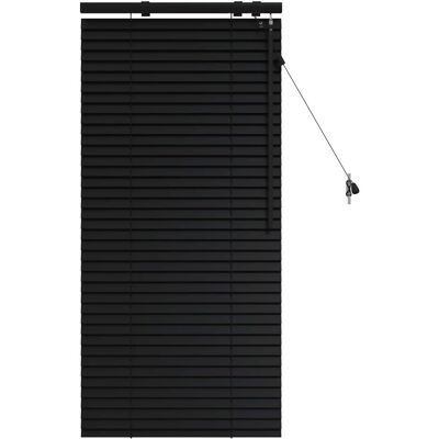 vidaXL Żaluzja wenecka Czarny 55 x 130 cm 35 mm vidaXL Żaluzja wenecka Czarny 55 x 130 cm 35 mm