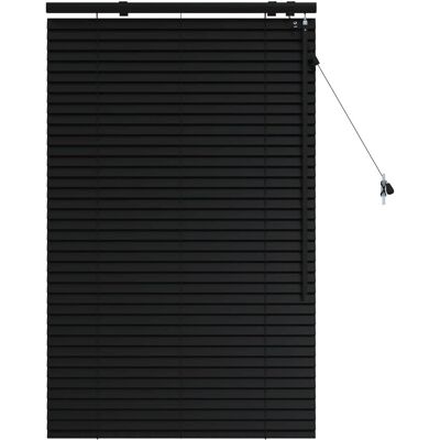 vidaXL Żaluzja wenecka Czarny 80 x 130 cm 35 mm vidaXL Żaluzja wenecka Czarny 80 x 130 cm 35 mm