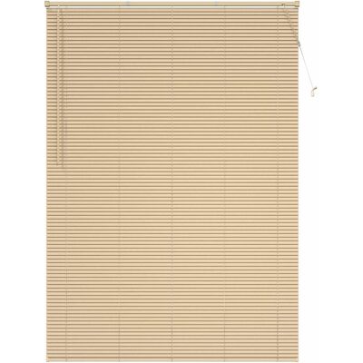 vidaXL Żaluzja wenecka Jasnobrązowy ze wzorem 213 x 160 cm PVC vidaXL Żaluzja wenecka Jasnobrązowy ze wzorem 213 x 160 cm PVC