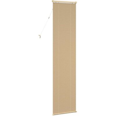 vidaXL Żaluzja wenecka Jasnobrązowy ze wzorem 213 x 50 cm PVC vidaXL Żaluzja wenecka Jasnobrązowy ze wzorem 213 x 50 cm PVC