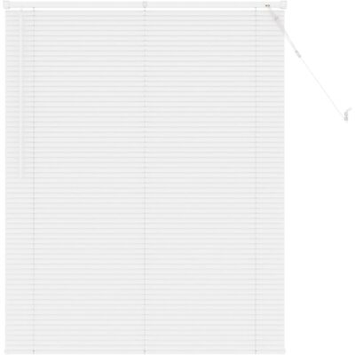 vidaXL Żaluzja wenecka Z regulacją Biały 150 x 120 cm PVC vidaXL Żaluzja wenecka Z regulacją Biały 150 x 120 cm PVC