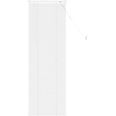 vidaXL Żaluzja wenecka Z regulacją Biały 150 x 50 cm PVC vidaXL Żaluzja wenecka Z regulacją Biały 150 x 50 cm PVC