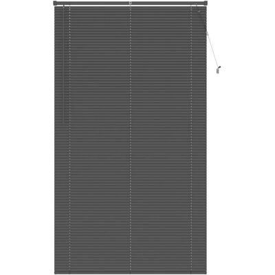 vidaXL Żaluzja wenecka Z regulacją Srebrnoszary 213 x 110 cm PVC vidaXL Żaluzja wenecka Z regulacją Srebrnoszary 213 x 110 cm PVC