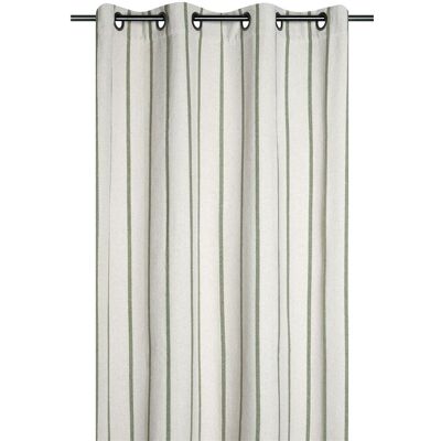 STOF Zasłona bawełniana w paski TROPE, 135 x 260 cm STOF Zasłona bawełniana w paski TROPE, 135 x 260 cm
