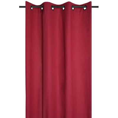 STOF Zasłona Duo 135X240 Czerwona Bawełna Elegance STOF Zasłona Duo 135X240 Czerwona Bawełna Elegance