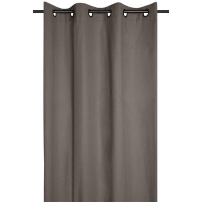 STOF Zasłona Duo 135X240Cm Taupe, Bawełna, Nowoczesna STOF Zasłona Duo 135X240Cm Taupe, Bawełna, Nowoczesna