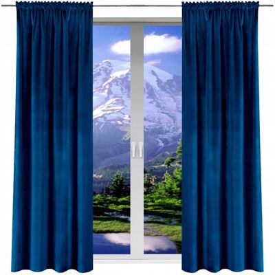ART Zasłona gotowa WELUROWA 140x240 zasłonki do salonu sztory velvet KOMPLET ! ART Zasłona gotowa WELUROWA 140x240 zasłonki do salonu sztory velvet KOMPLET !