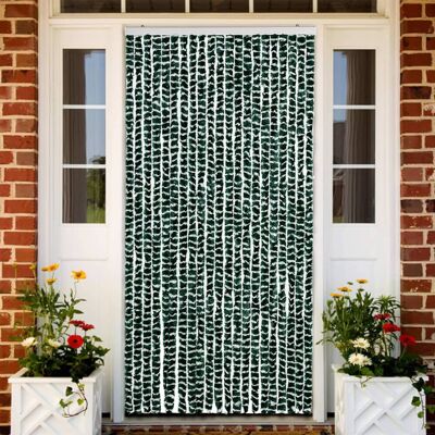 VMP Zasłona przeciwko owadom, zieleń i biel, 90x220 cm, szenil VMP Zasłona przeciwko owadom, zieleń i biel, 90x220 cm, szenil