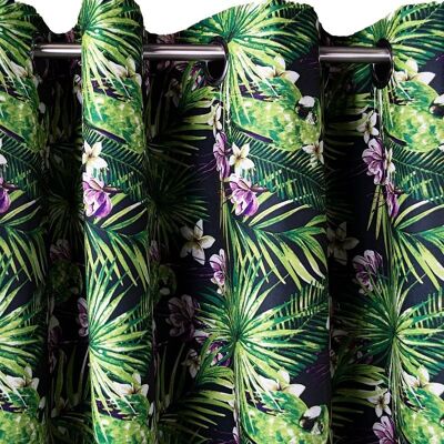 Chic Home Zasłona welwetowa PARADISE CHIC 140x260 na przelotkach, Chic Home Zasłona welwetowa PARADISE CHIC 140x260 na przelotkach,