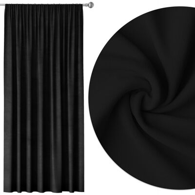 HomeView ZASŁONA ZACIEMNIAJĄCA WELUR VELVET 140X250 TAŚMA 9077 HomeView ZASŁONA ZACIEMNIAJĄCA WELUR VELVET 140X250 TAŚMA 9077