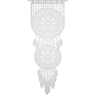Firanka Gotowa A'La Panel Dromen 40 X 130 Cm Biały Żakard Łapacz Snów Wisan Wn82d2 130 Firanka Gotowa A'La Panel Dromen 40 X 130 Cm Biały Żakard Łapacz Snów Wisan Wn82d2 130