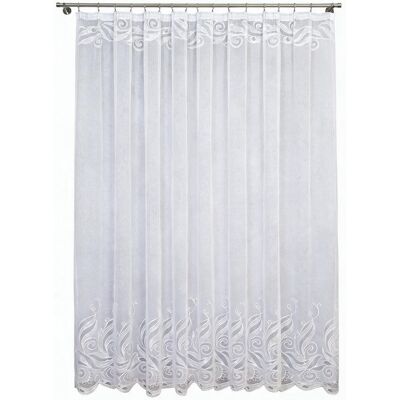 Firanka Gotowa Na Taśmie Micov 300 X 250 Cm Biały Żakard Wisan Wn9m94 250 Firanka Gotowa Na Taśmie Micov 300 X 250 Cm Biały Żakard Wisan Wn9m94 250