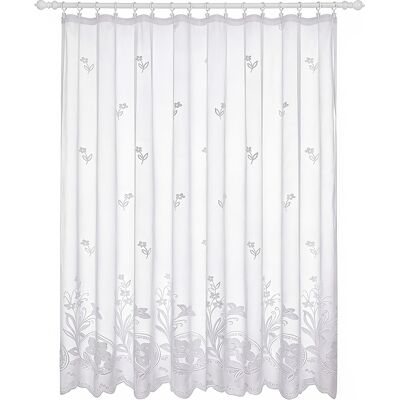 Firanka Gotowa Na Taśmie Sallor 300 X 245 Cm Biały Żakard Wisan Wn770s 245 Firanka Gotowa Na Taśmie Sallor 300 X 245 Cm Biały Żakard Wisan Wn770s 245