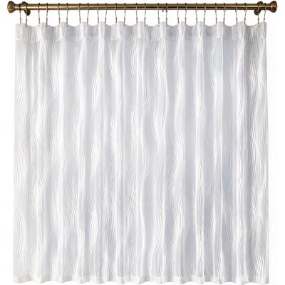 Firanka Gotowa Ritorno 280 X 150 Cm Biały Żakard Wisan Wn83r7 150 Firanka Gotowa Ritorno 280 X 150 Cm Biały Żakard Wisan Wn83r7 150