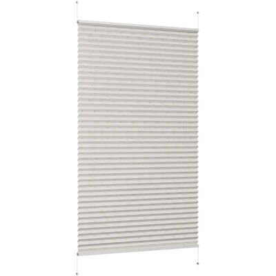Roleta Sekey plisowana lniana 80x130 cm na zaciski przepuszczająca światło Roleta Sekey plisowana lniana 80x130 cm na zaciski przepuszczająca światło