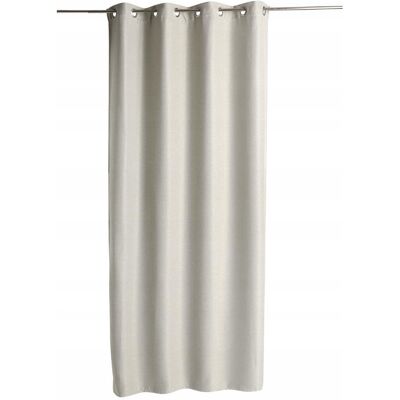 Atmosphera Zasłona Półzaciemniająca Beżowa Do Salonu Sypialni Długa 140x260 Atmosphera Zasłona Półzaciemniająca Beżowa Do Salonu Sypialni Długa 140x260