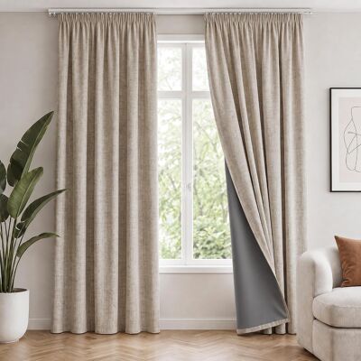 Inny producent Zasłona Zaciemniająca Piaskowy/beżowy / B140 X H245 Cm (2 Panele) Inny producent Zasłona Zaciemniająca Piaskowy/beżowy / B140 X H245 Cm (2 Panele)