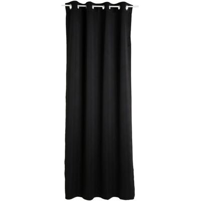 Atmosphera Zasłona Zaciemniająca Przelotki Czarna 140 X 260 Atmosphera Zasłona Zaciemniająca Przelotki Czarna 140 X 260