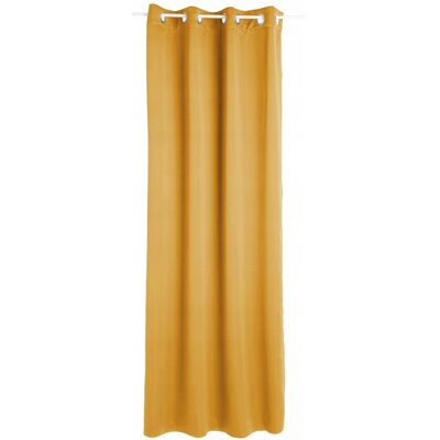 Atmosphera Zasłona Zaciemniająca Przelotki Żółta 140 X 260 Atmosphera Zasłona Zaciemniająca Przelotki Żółta 140 X 260