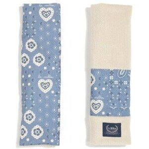 Inna producent La Millou Ochraniacz na pasy Bawełna Velvet BANDANA DENIM Inna producent La Millou Ochraniacz na pasy Bawełna Velvet BANDANA DENIM