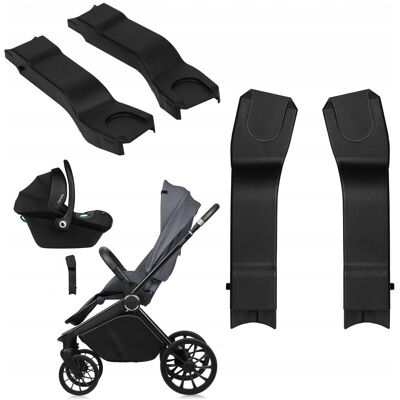 Adaptery Do Fotelika Samochodowego Wózka Lionelo Mika Car Seat Adapters Adaptery Do Fotelika Samochodowego Wózka Lionelo Mika Car Seat Adapters